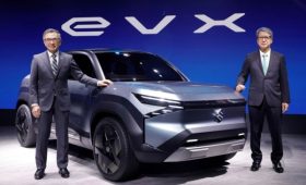 Кроссовер Suzuki eVX: совместная разработка с Тойотой