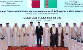Сердар Бердымухамедов предложил создать совет бизнесменов Катара и Туркменистана