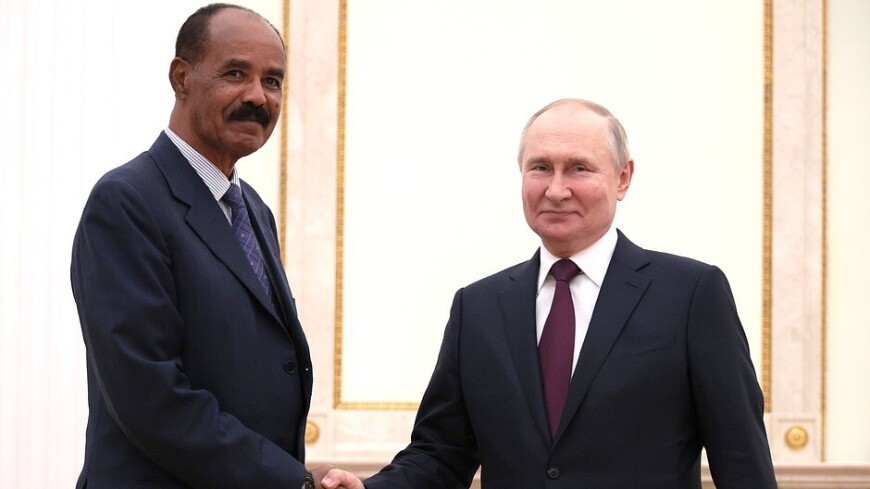 Путин пригласил президента Эритреи на саммит «Россия-Африка»