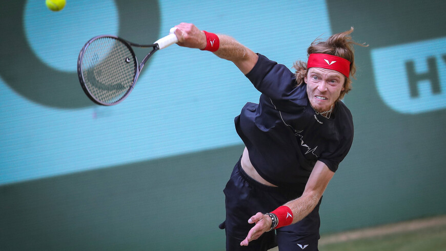 Андрей Рублев вышел в финал теннисного турнира в Галле